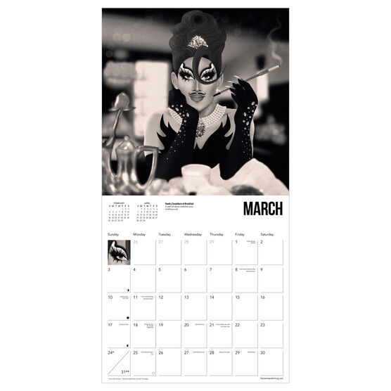Drag Calendar 2025